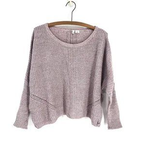 Anthropologie MOTH Knit Scoop Neck Oversized Sweater XS